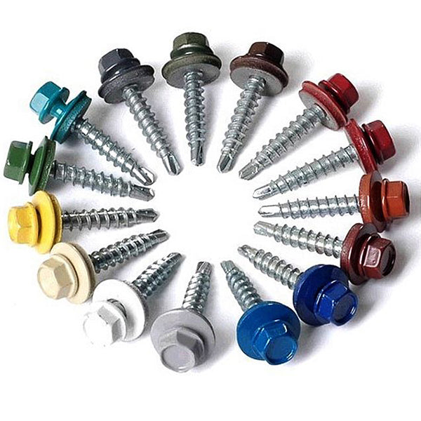 #14-14 × 1" Hex Washer Head Self-Drilling Screws – Metal to Metal Fasteners | IPS Metal