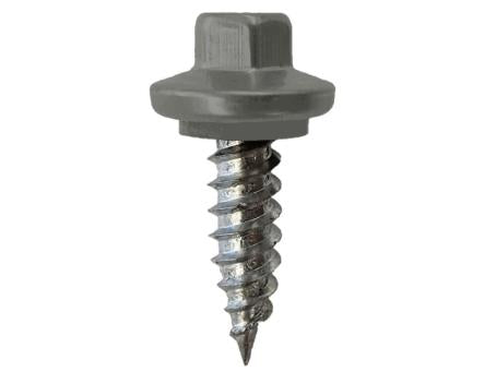 #10 × 1" Painted Hex Head Self-Tapping Roofing Screws – Metal to Wood | IPS Metal