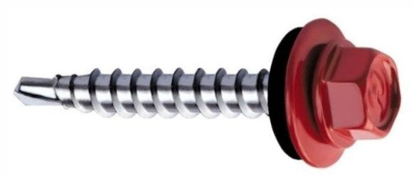 #12-14 x 1" Hex Washer Head Self-Drilling Screws – Metal to Metal Fasteners | IPS Metal