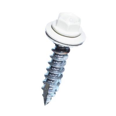 #10-1" Painted Hex Head Self-Tapping Roofing Screws for Metal to Wood